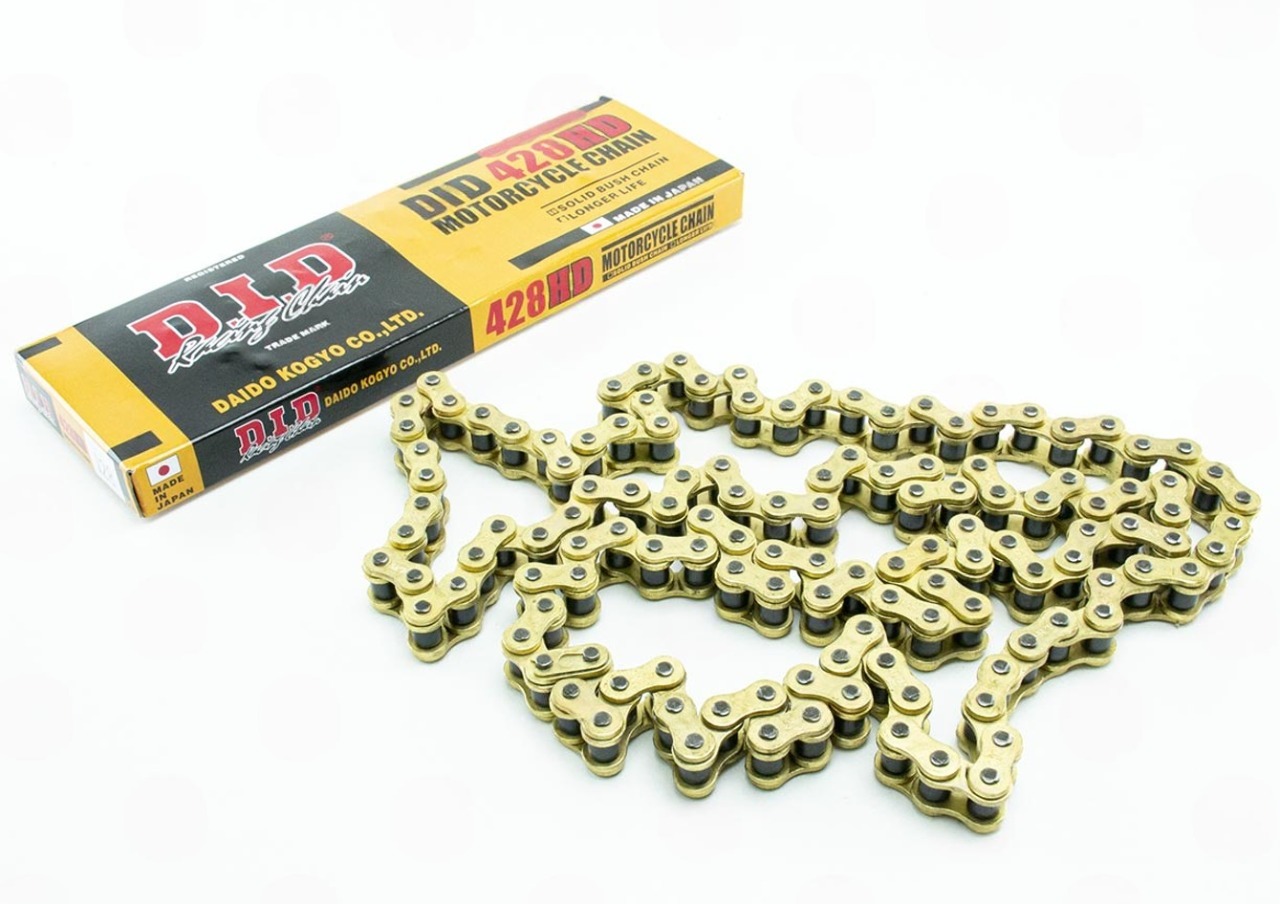 цепь 428-128 ЯВА,Муравей D.I.D GOLD усиленная