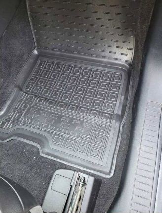 коврики салона Ford Kuga/Escape Hybrid 2019-> MOD борт 2,5см, с перемычкой 12044 - зображення 3