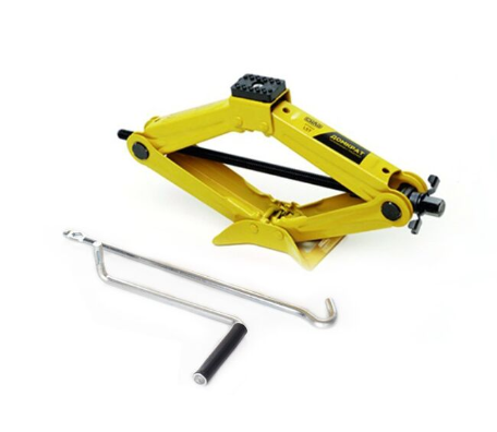 домкрат ромбовый   1Т    95-340мм резиновая опора  Сила