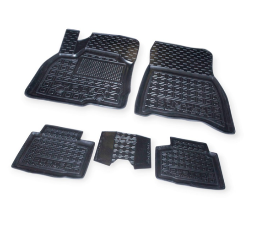 коврики салона Renault Duster 2025-> 4WD борт 2,5см, с перемычкой  "под заказ"