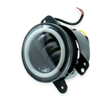 противотум. Toyota LED (100мм 4") 30W + ангел.глазки + ДХО 3 линзы шт. (выпис. кратно 2)