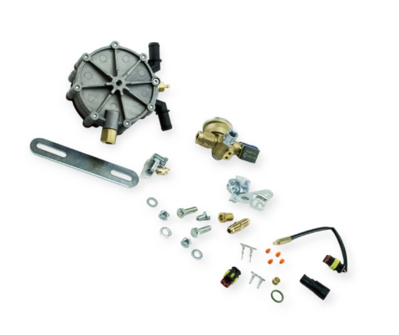 редуктор ГБО 4-е пок.STAG R01 (пропан-бутан)  до 250 л.с. (185 кВт) с ЭМК газа Valtek 197492 - зображення 2