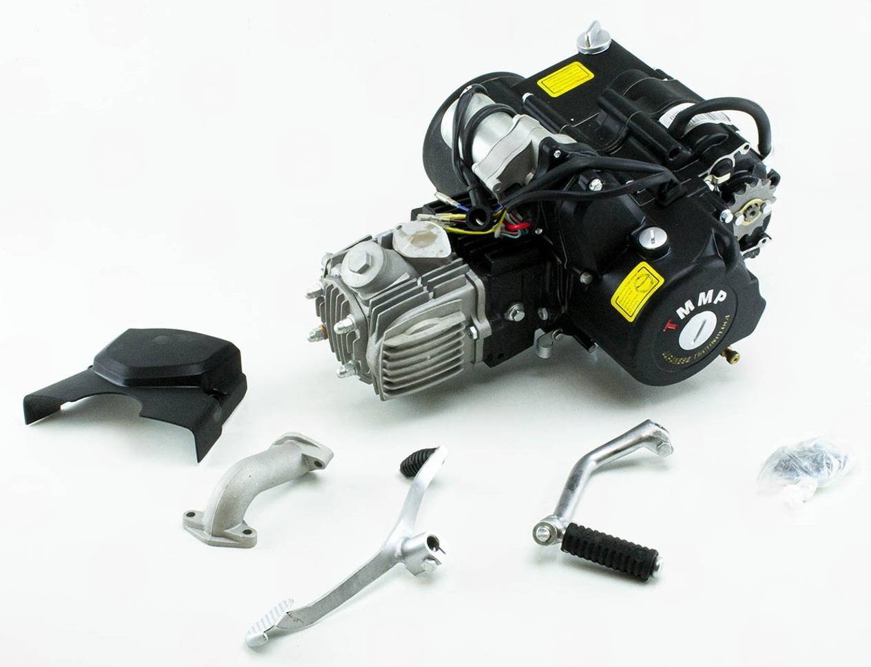 двигатель DELTA/ALFA-110 полуавтомат TMMP (черный)