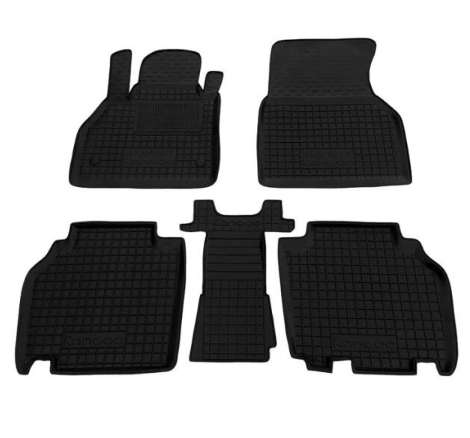 коврики салона Renault Kangoo 2008-2020, Mercedes Citan 2013->  борт 2,5см, с перемычкой