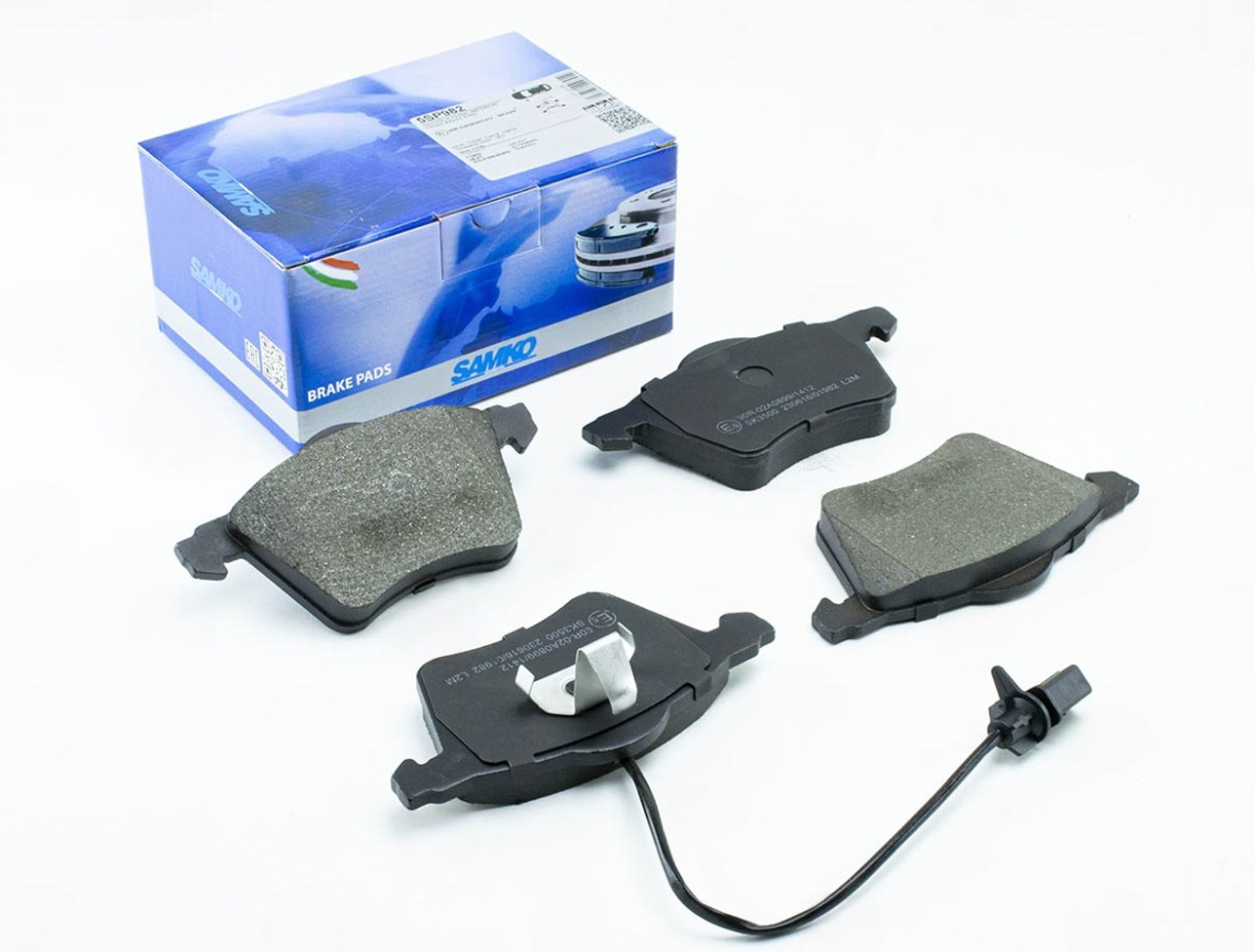 колод.торм. пер. VW Т4 (92-03) R15 с датч.  (LPR-Samko)