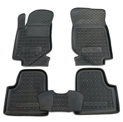 коврики салона Opel Mokka-E 2022-> борт 2,5см, с перемычкой