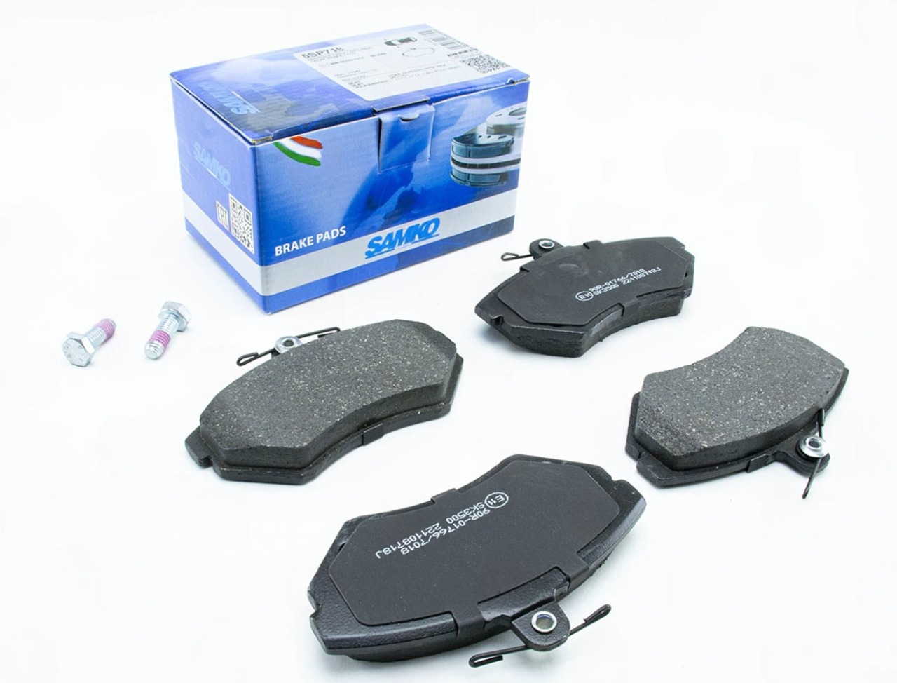 колод.торм. пер. VW Caddy II, Golf III. Polo, Vento 89->  (LPR-Samko)