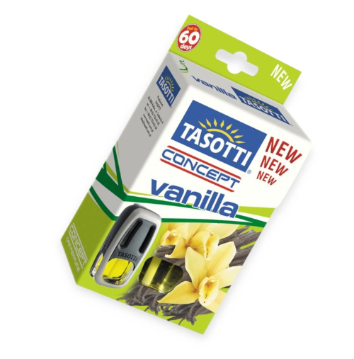 ароматизатор на обдув жидкий  8мл  TASOTTI Concept  "Vanilla"
