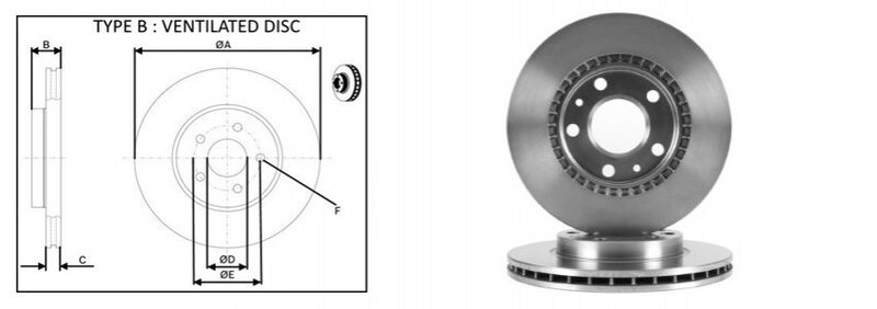 диск тормозной пер. Dacia Duster (10-18),  (269mmx22mm)  (APLUS)