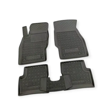 коврики салона Opel Corsa D 2006-> (5дв.) борт 2,5см, с перемычкой