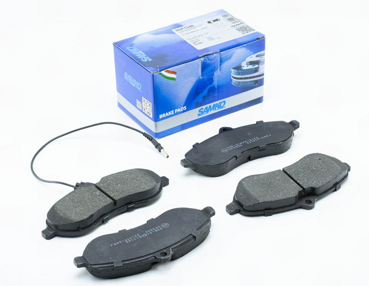 колод.торм. пер. Fiat Scudo-Peugeot Expert 07-> с датч.  (LPR-Samko)