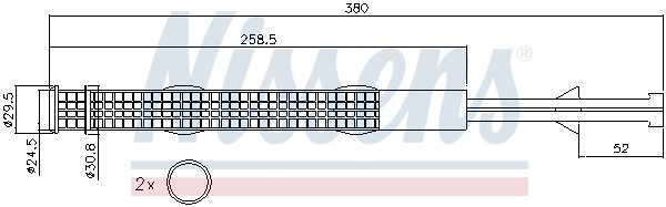Осушувач VW TRANSPORTER T5(03-)1.9 TDi(+)[OE 7L0.898.191 A]