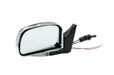 зеркало наружное 2105-2107 большое хром к-т Elegant 130 521 - зображення 2