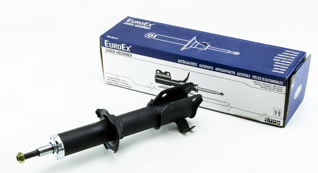 стойка передняя Matiz, Chery QQ левая (EuroEx)  26745-1050 масл.