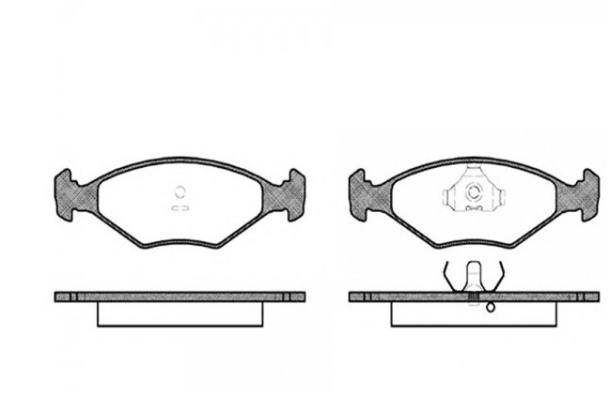 Тормозные колодки дисковые