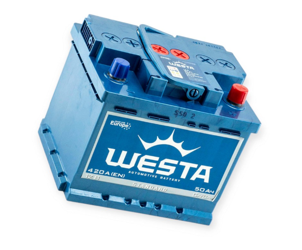 Аккумулятор   Westa  50Ач 420A Standart (L1) (1)