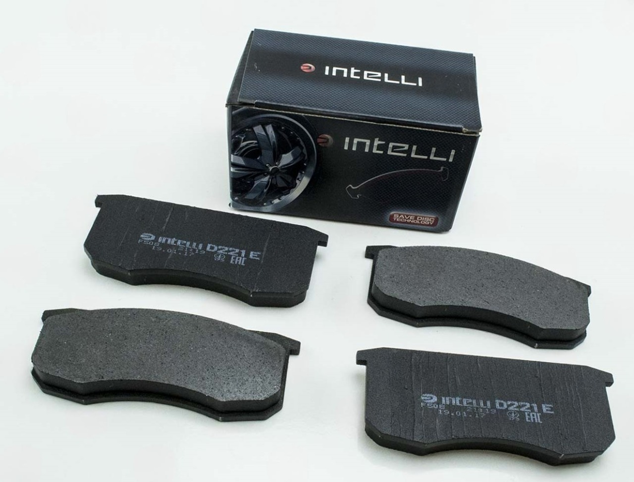 колодки торм.перед. УАЗ-3160 ПАТРИОТ (Dafmi Intelli - мягкая) D221Е