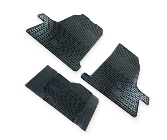 коврики салона Skoda Fabia I/II 2000-2014, VW Polo 2002-2009  борт 1см, евроклетка Дубно