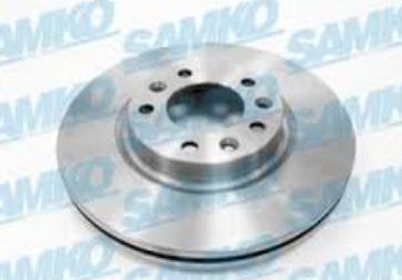 диск тормозной пер. Peugeot 407 SW 04->  (LPR-Samko)