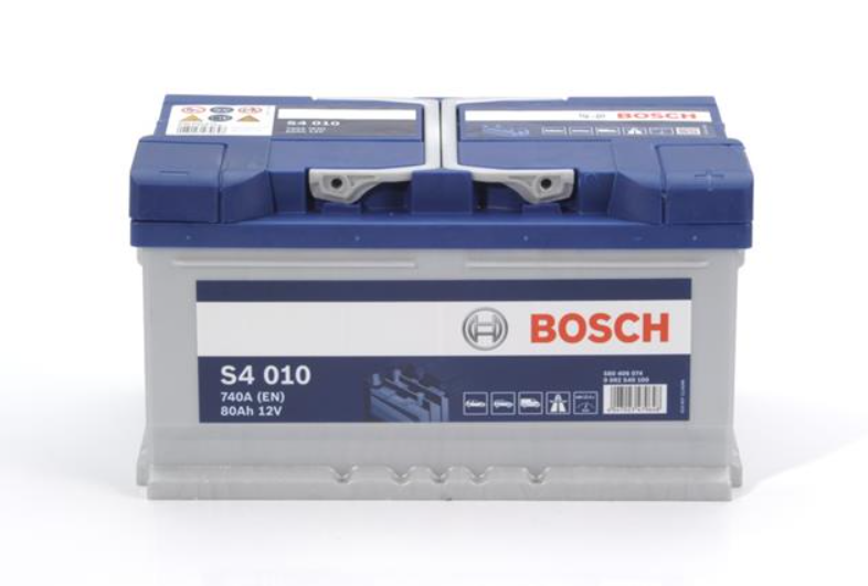 Аккумулятор Bosch S4 Silver 80Ah, EN 740 правый "+" 315x175x175 (ДхШхВ)
