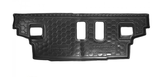 коврики салона Chevrolet Orlando (3-й ряд) 2011-> борт 2,5см