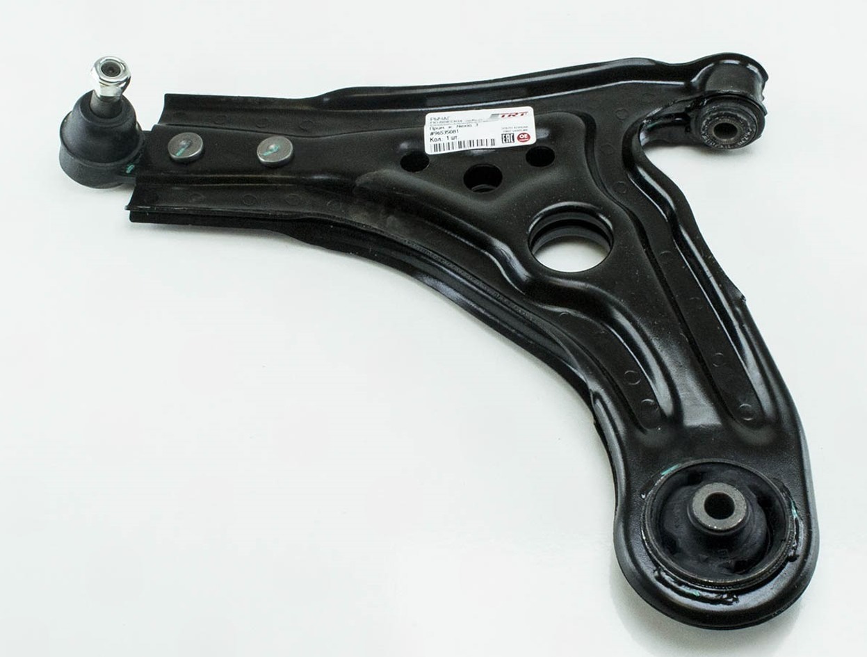 рычаг Chevrolet AVEO в сборе пер. левый (TRT) 96535081