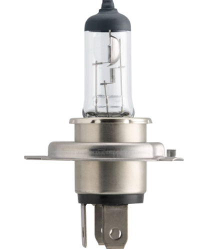 лампа H4 12V 60/55 (43) PHILIPS Premium+30% (2шт) 12342PRC2 - зображення 2
