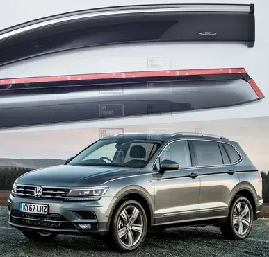 ветровик Volkswagen Tiguan 2016-> Allspace LWB (скотч) HIC