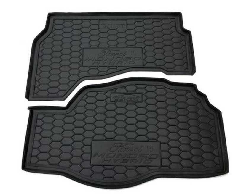 коврик багажника Ford Fusion/Mondeo V 2015-> гибрид седан, c 2-х частей