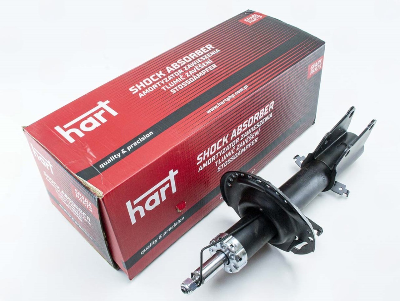 амортизатор пер. Renault Kangoo 08-> газ. R15/R16 длинная база  (HART)