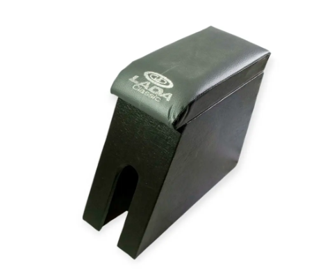 подлокотник ВАЗ 2101-06  серый  с вышивкой (кожзам)