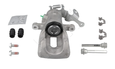 суппорт зад. Citroen Berlingo, Peugeot Partner 05-> (+ к-т напр, смазка, прж.) левый L  (HART)