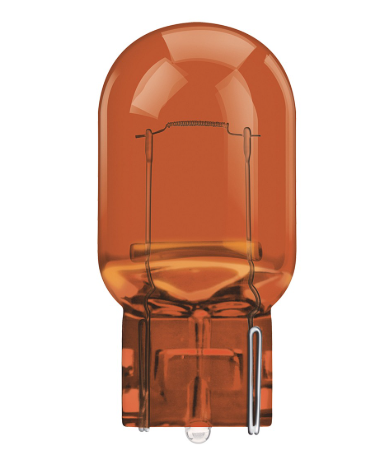 лампа БЦ 12V 21W WX3х16d OSRAM Orange 7504 - зображення 2