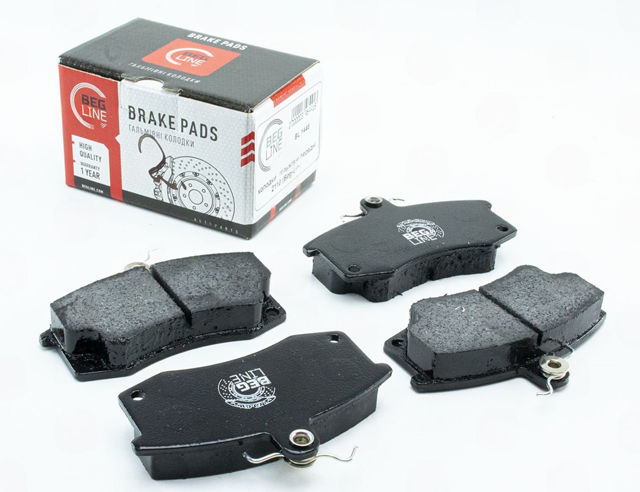 колодки торм.перед. 2110 (Beg-Line)