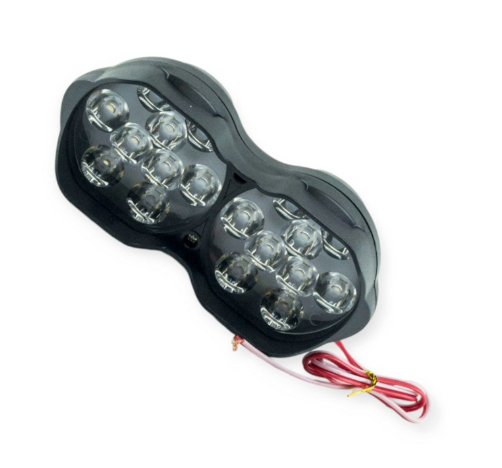 фара дополнительная LED  овал двойная 146х60 (Дм/Ш) 30W CREE + линза L15