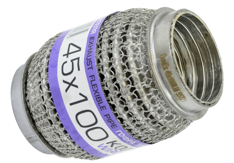 гофра 40х100  3-х слойная (EuroEx) интерлок, кольчуга