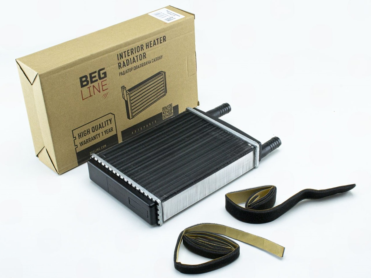 радиатор печки Газель аллюм.d-18 н\о (BEG-LINE)