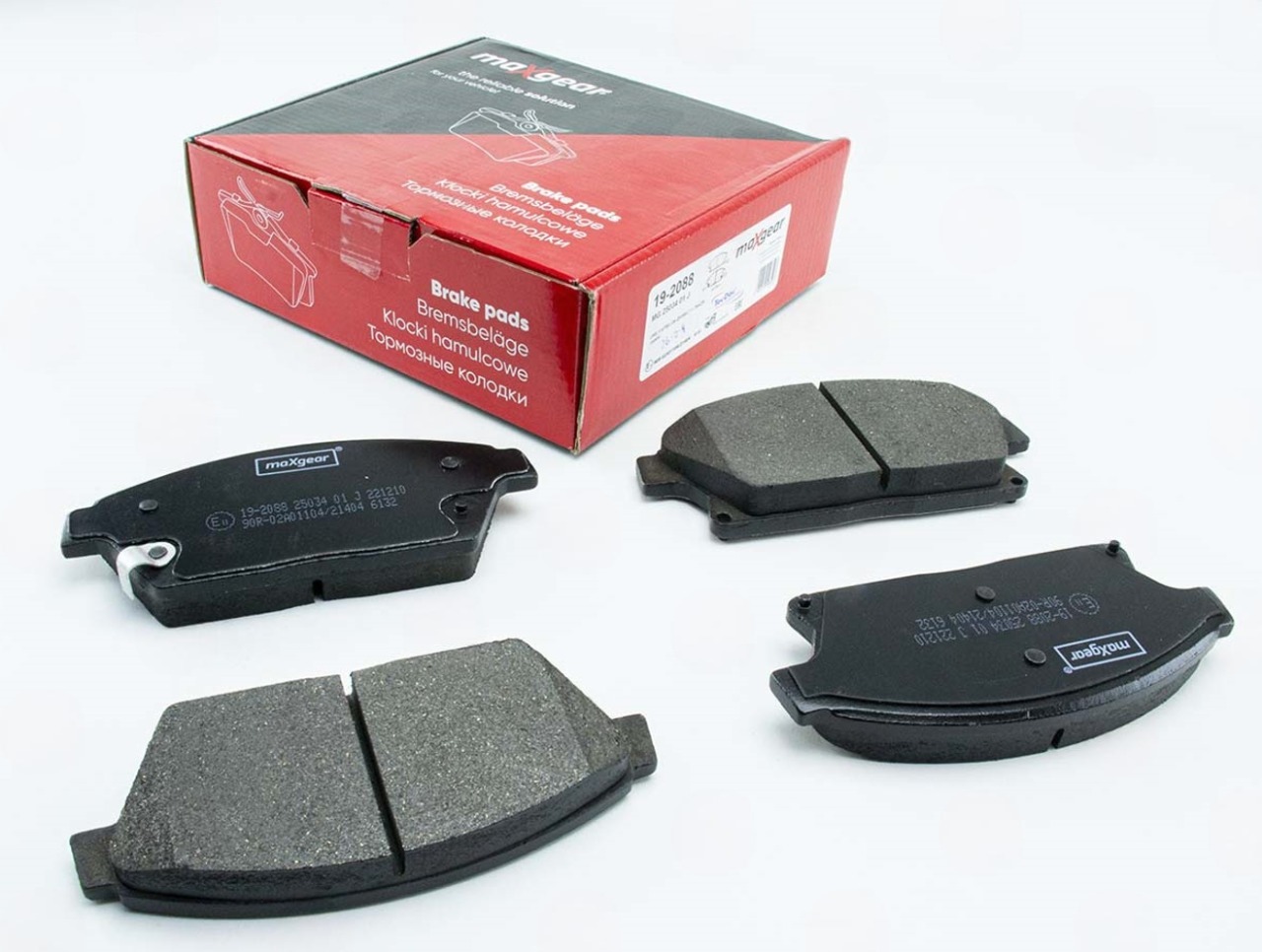 колод.торм. пер. Opel Astra J  (MAXGEAR)