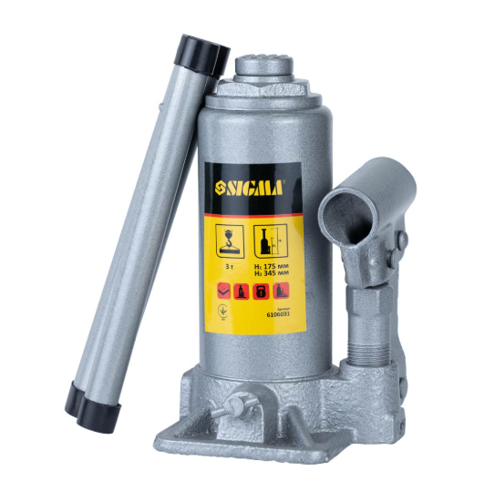 домкрат гидравл. 10Т 200-385мм  (коробка) Sigma