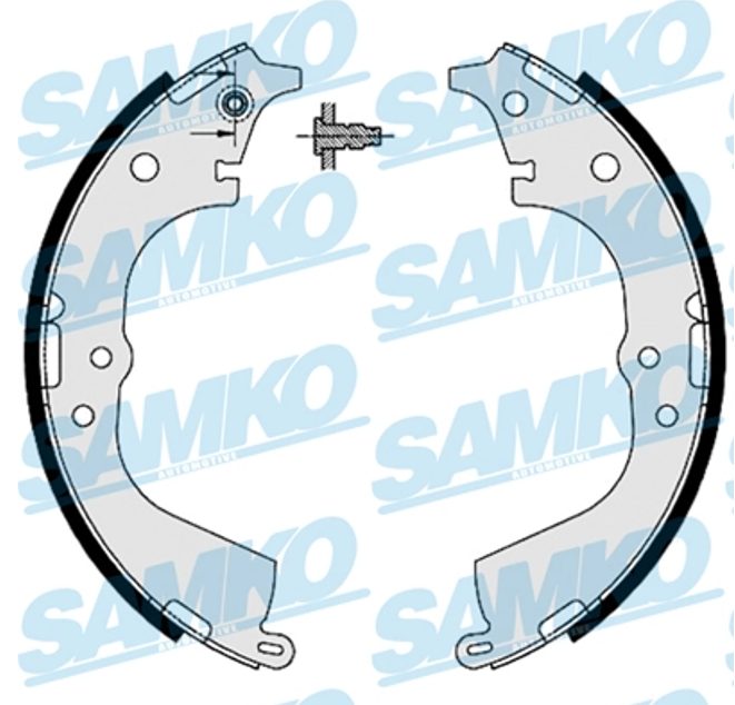 Колодки гальмівні барабанні