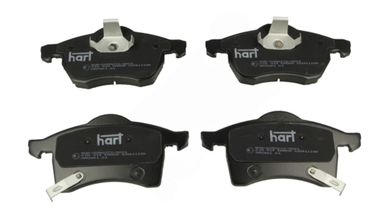 колод.торм. пер. Opel Astra G, Zafira A  (HART)