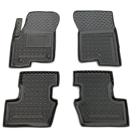 коврики салона Jeep Compass 2011-2016 Var.2  борт 2,5см