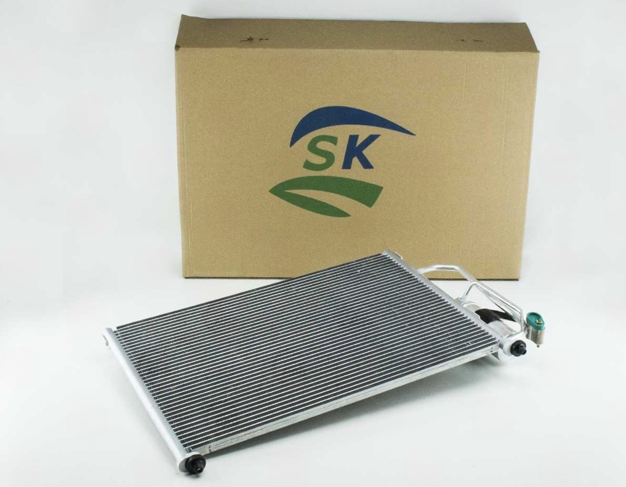 радиатор кондиционера Lanos (SHIN KUM) с рессивером