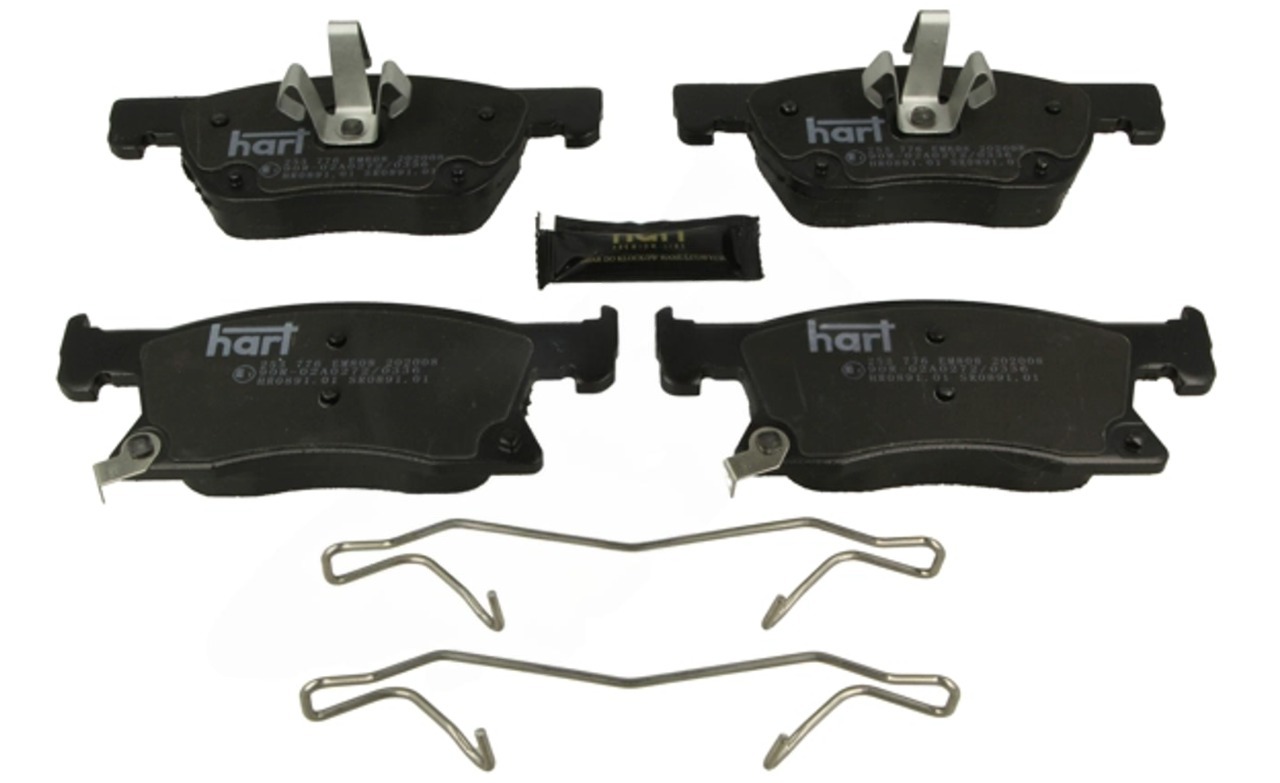 колод.торм. пер. Opel Astra K 15->  (HART)