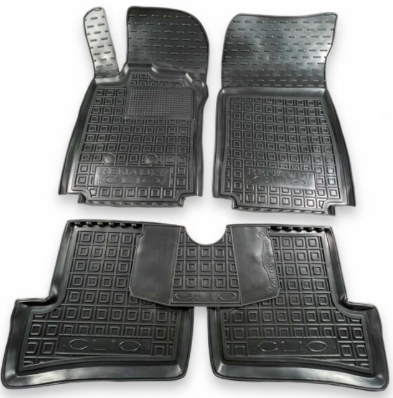 коврики салона Renault Clio II 1998-2005 (3дв.) хетчбек борт 2,5см, с перемычкой