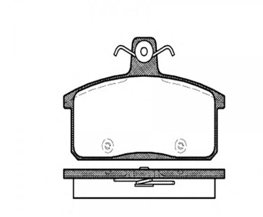 Тормозные колодки дисковые