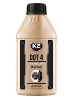 жидкость торм. 0.5л  "DOT-4"  K2 Turbo