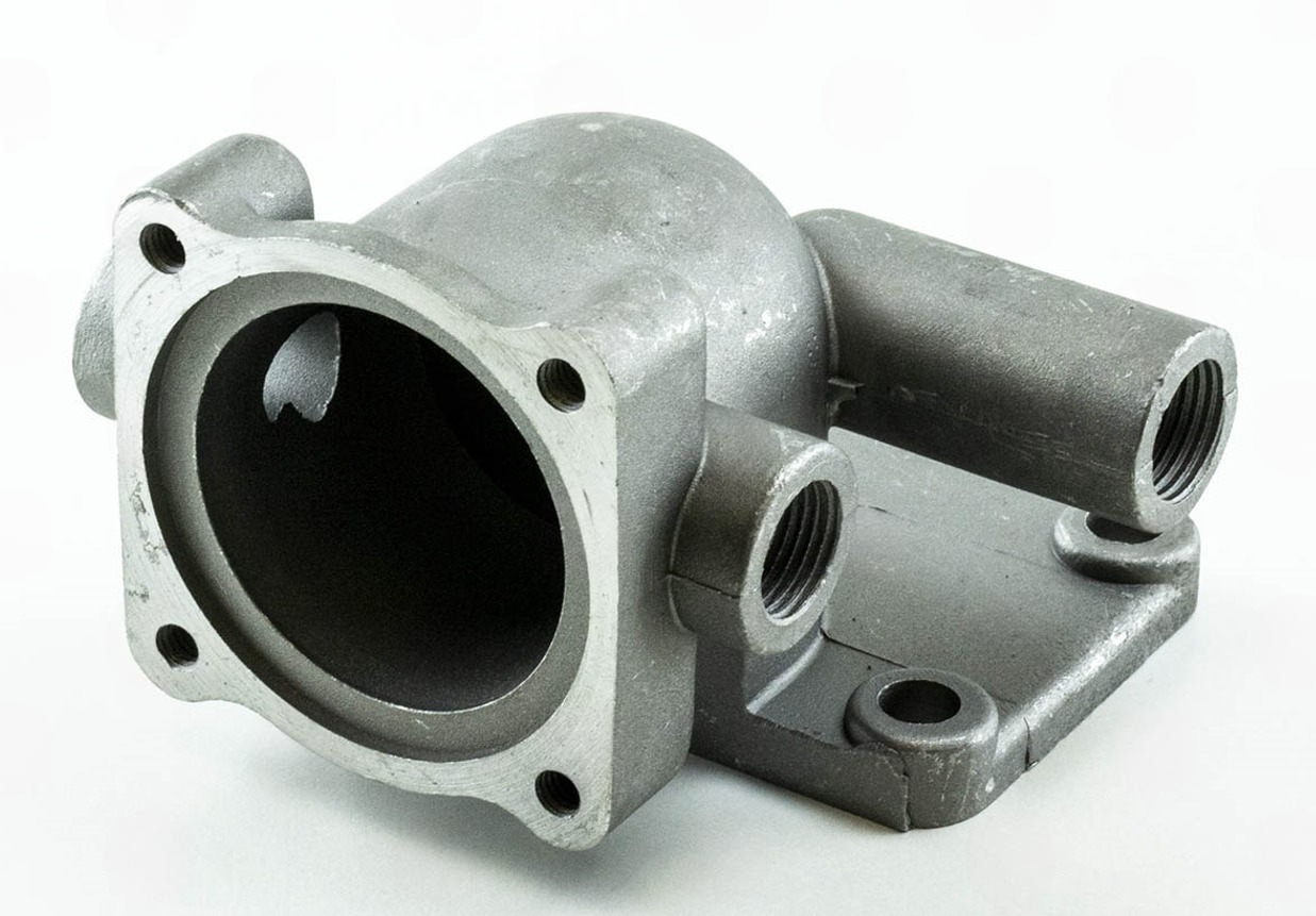 корпус термостата дв. КМ385ВТ (DongFeng 240/244,Foton 240/244,Jinma 240/244) L375-06204 - зображення 1