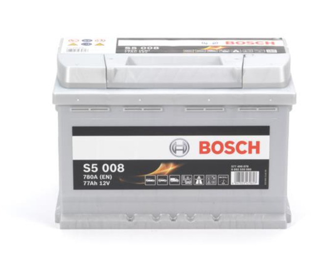 Аккумулятор BOSCH  77Ач 780А S5 (L3) (0) Евро прав +  (2 года гар)