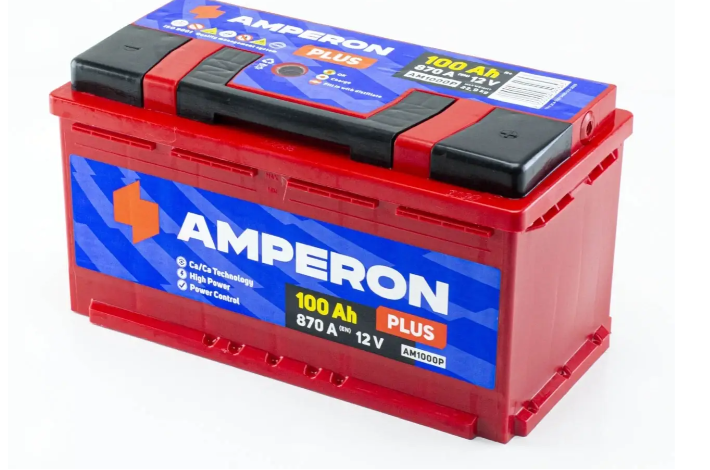 Аккумулятор AMPERON 100Ач 840А (L5) (0) прав +